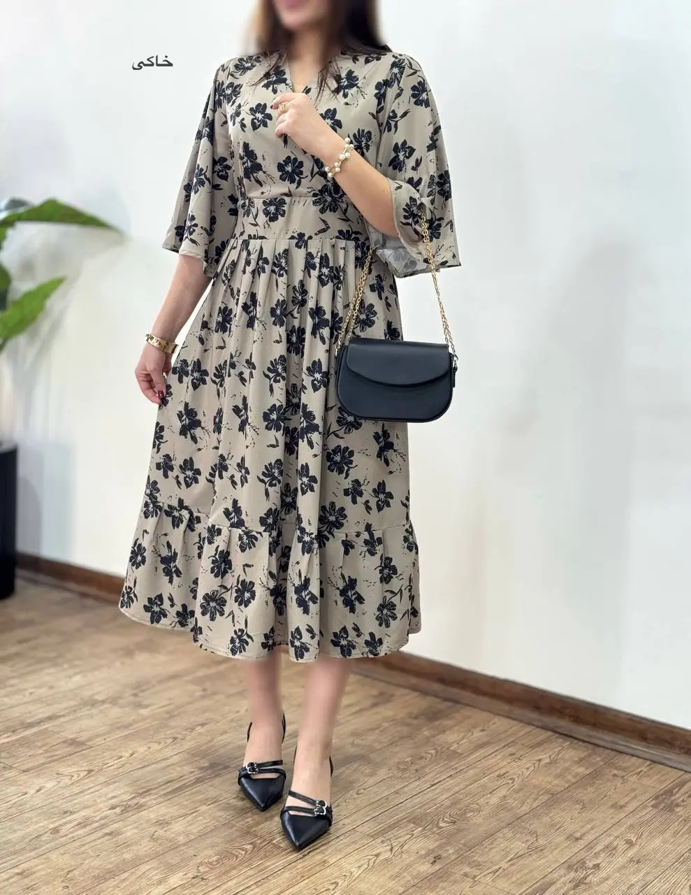 پیراهن بلند آیسو بهار